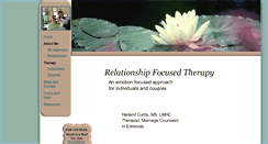 Desktop Screenshot of hcurtistherapy.com